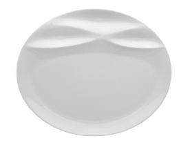 PRATO OVAL MEDIO 30CM MARES WHITE